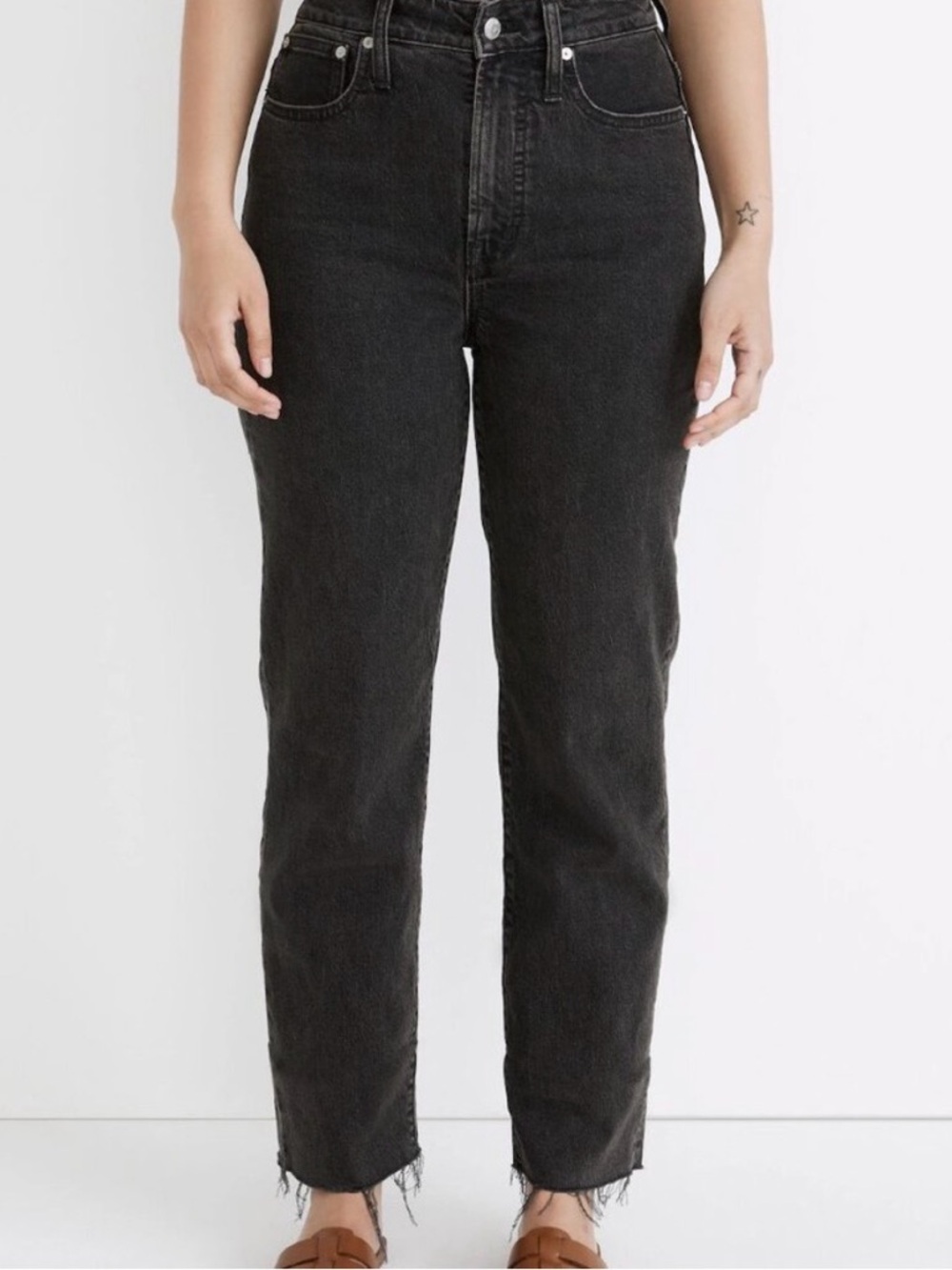 Madewell The Curvy Perfect Vintage Straight Jean in Lunar Wash Size 28 Petite